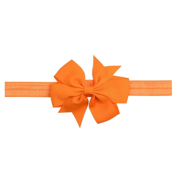 Extra Soft Stretchy Elastic Ribbon Bow Headbands For Girls Babies And Kids Hair Accessories