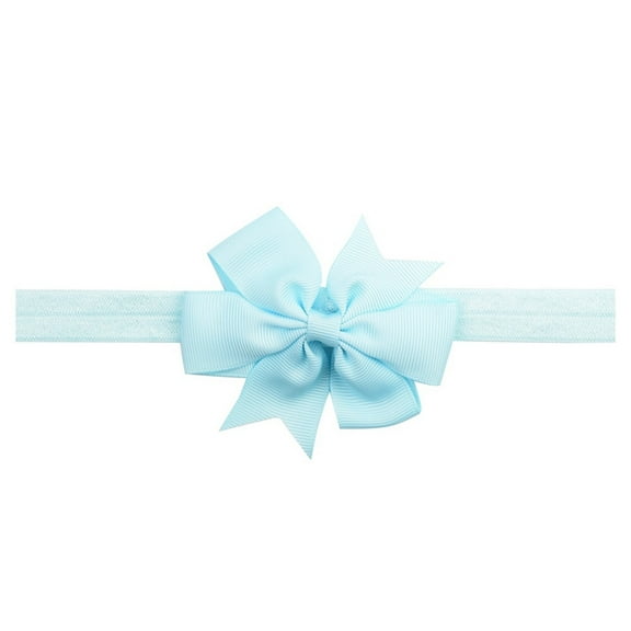 Extra Soft Stretchy Elastic Ribbon Bow Headbands For Girls Babies And Kids Hair Accessories