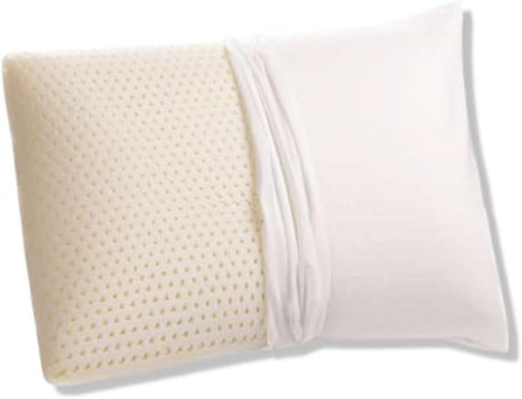 Extra Soft Talalay Latex Pillow (Queen Size), GOTS Certified Cotton