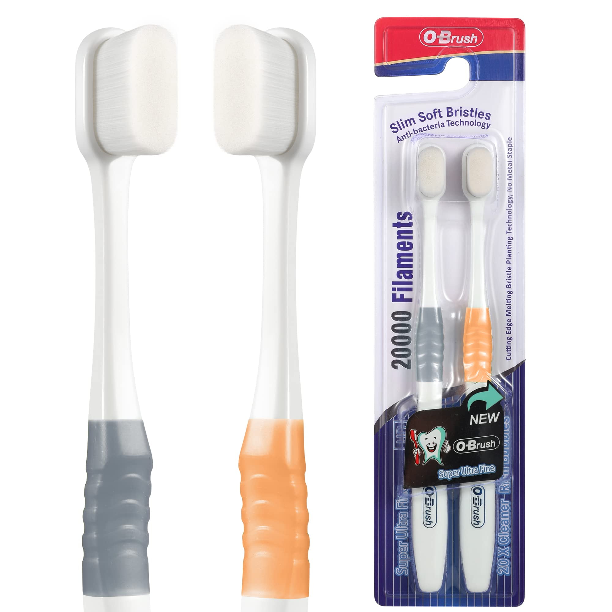 Extra Soft Toothbrush, Ultra Soft Toothbrush for Sensitive Gums, 20k