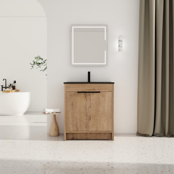 Extra Space - Adjustable shelves in the bathroom cabinet for more storage