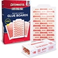 thumbnail image 1 of Extra Sticky Insect & Mouse Traps 12-Count, 5.3"x8" Glue Boards for Mice & Insects, Ultra Sticky Rat & MouseTraps Indoor for Home Use in Garages, Basements & Attics, Pest Control for Home, 1 of 4