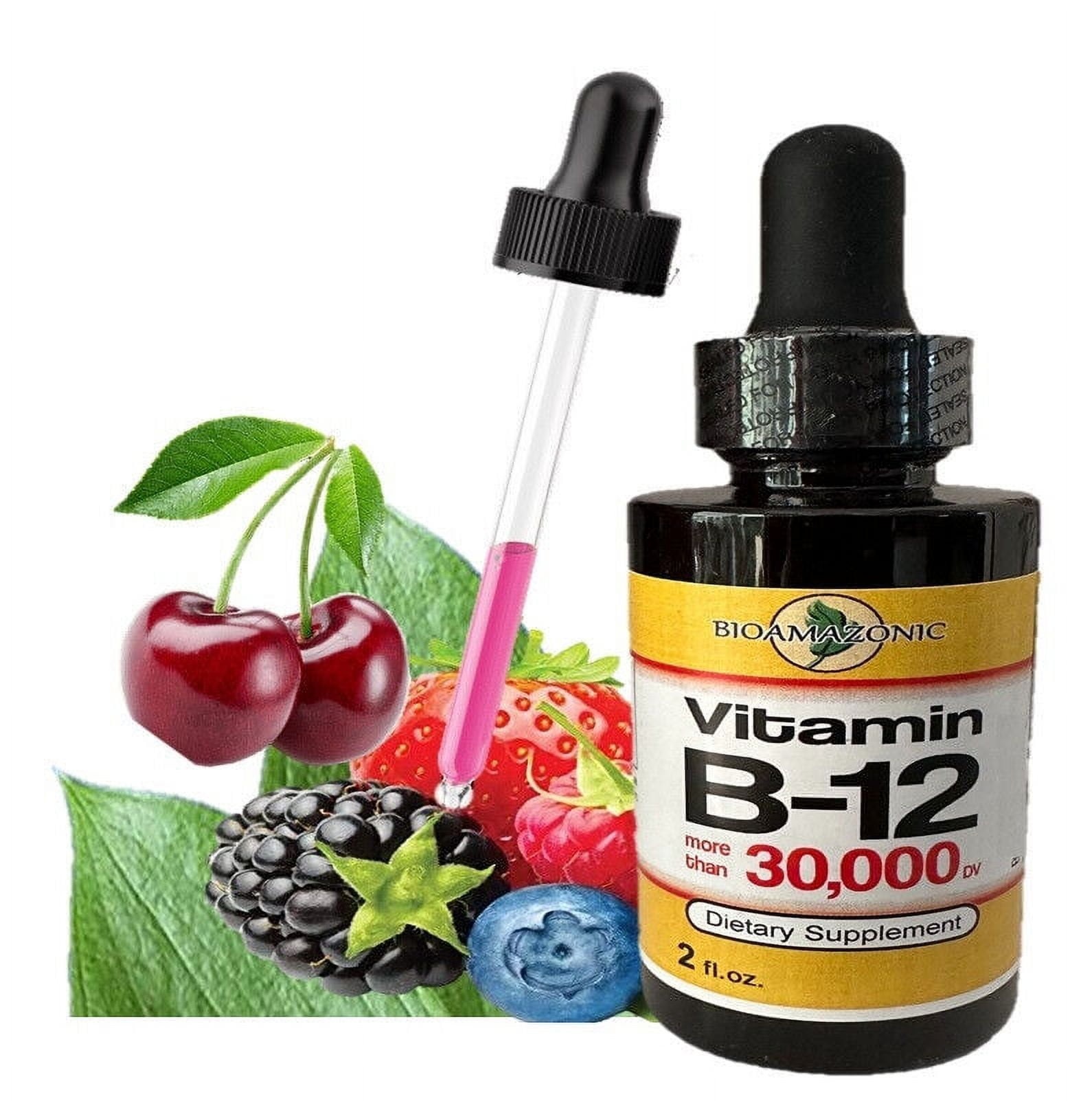 Extra Strength 30,000 Vitamin B12 Sublingual Liquid Drops