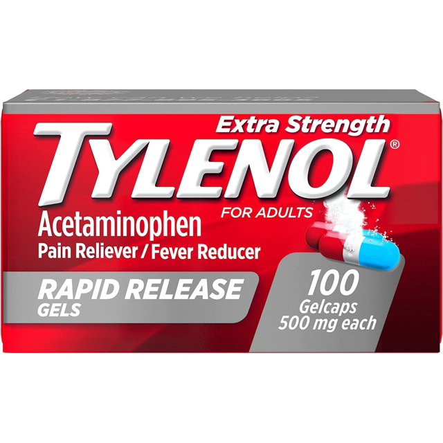 Extra Strength Acetaminophen Rapid Release Gels, Pain Reliever & Fever