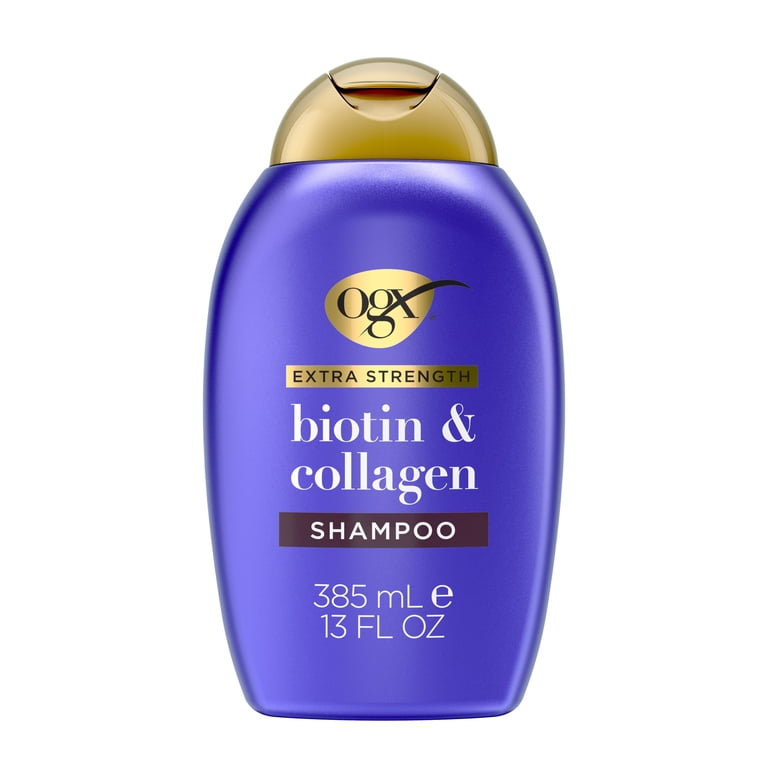 OGX, Extra Strength Biotin & Collagen Shampoo, Full Size