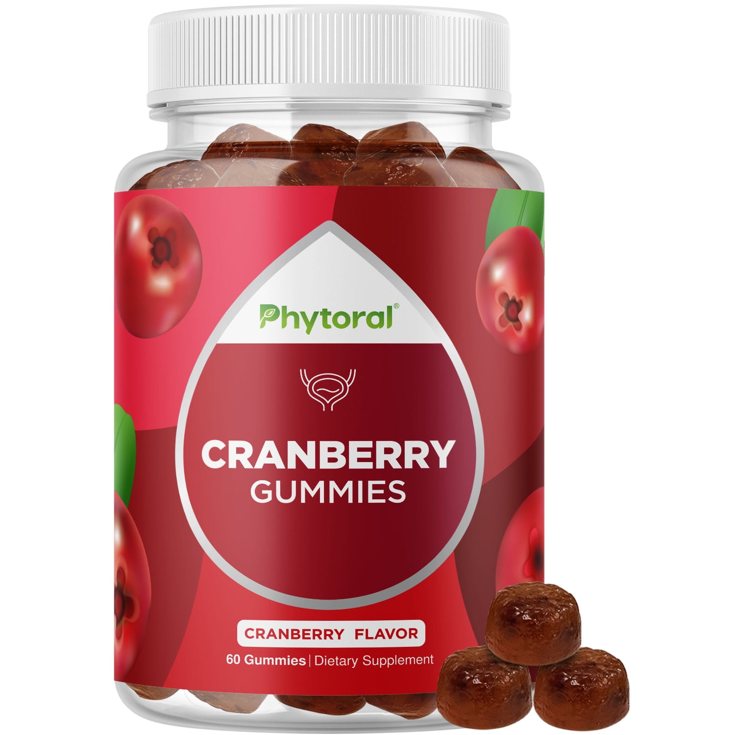 Extra Strength Cranberry Gummies for Women Delicious 1000mg per