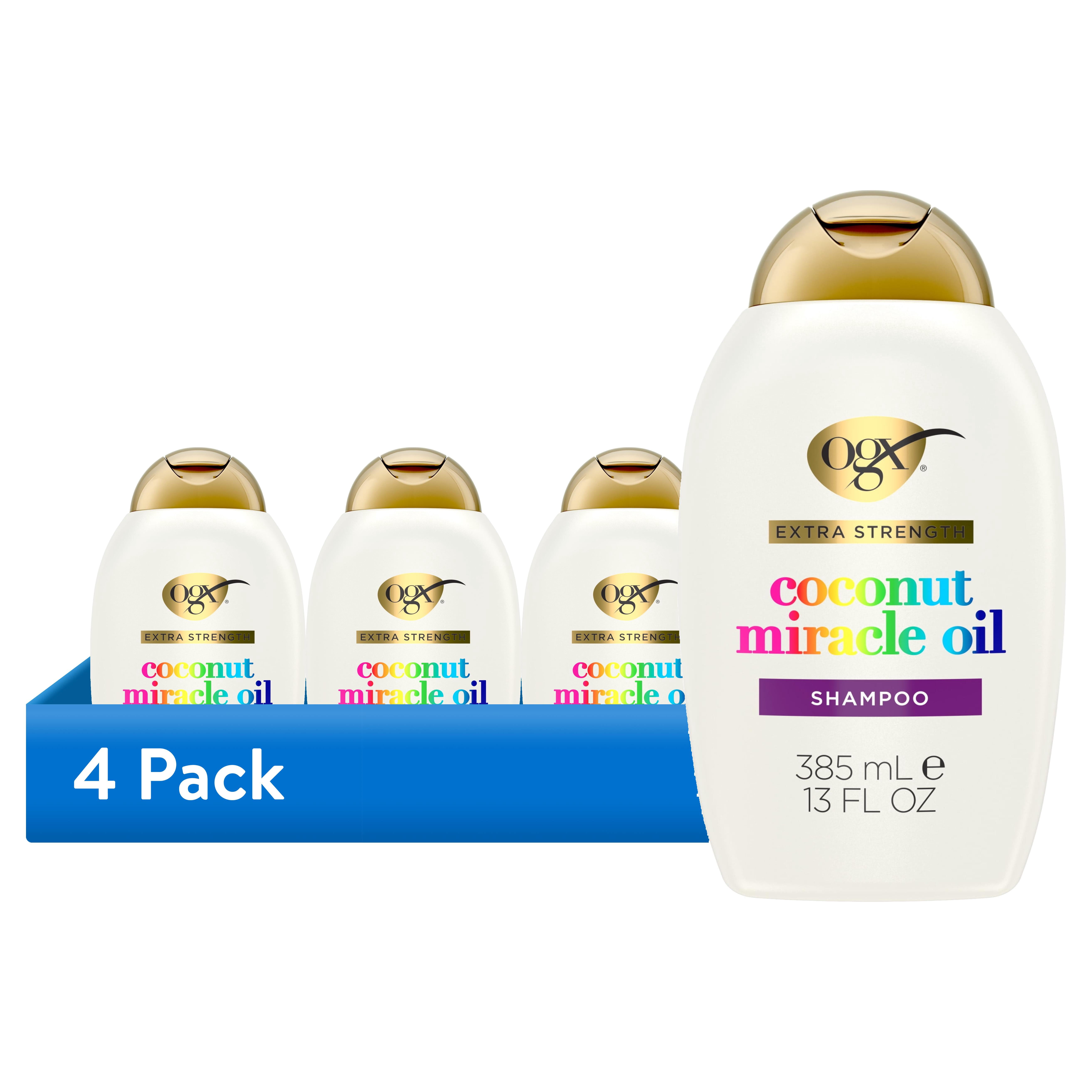 (4 pack) Extra Strength Damage Remedy + Coconut Oil Shampoo