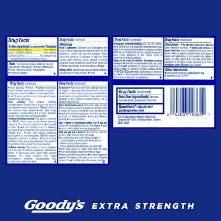 Extra Strength Headache Powders 24 ea (Pack of 6)