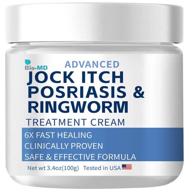 Extra Strength Jock Itch Cream for Men & Women Natural Homeopathic