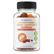 Extra Strength Joint Support Gummies with Glucosamine and Vitamin E - 60 Count