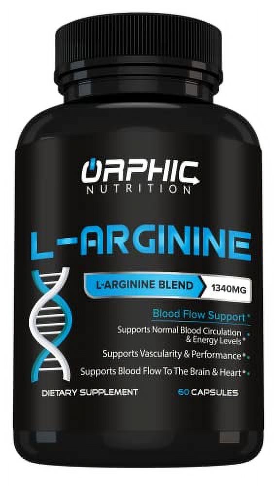 Extra Strength L Arginine Nitric Oxide Supplement to Support Muscle