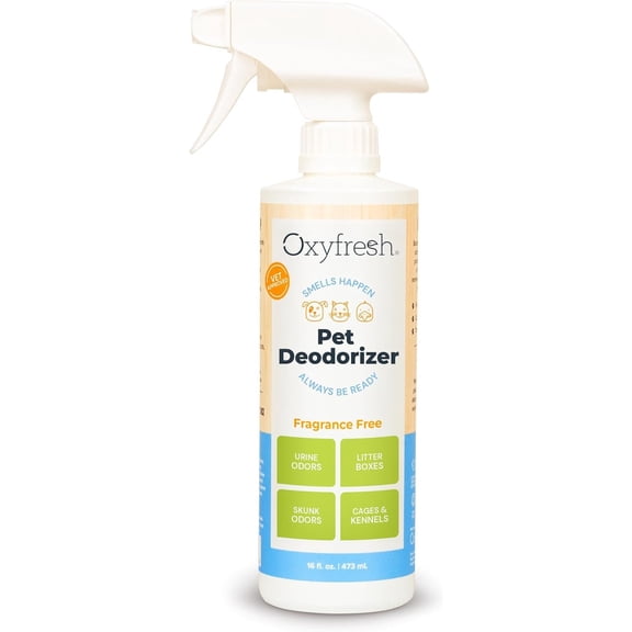Extra Strength Pet Urine Odor Eliminator for Home Spray - Goodbye to Stinky Odors - No Fragrance, No Harsh Chemicals - Works on Contact - Upholstery & Auto - Safe & Pet Parents Love It