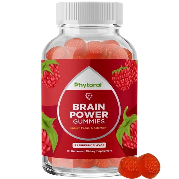Phytoral Vitamin B12 Gummies for Adults - Vitamin B12 1000 mcg Chewable Gums for Energy & Mood Support Immune & Nerves Health - Non-GMO & Gluten Free Supplement for Women & Men - 90 Count
