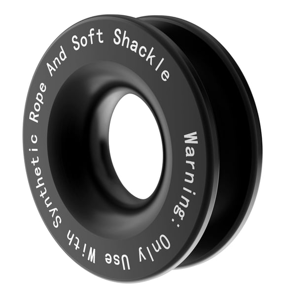 Extra Strong 7075 Aluminum Winch Pulley Heavy Load Recovery And Towing Jobs