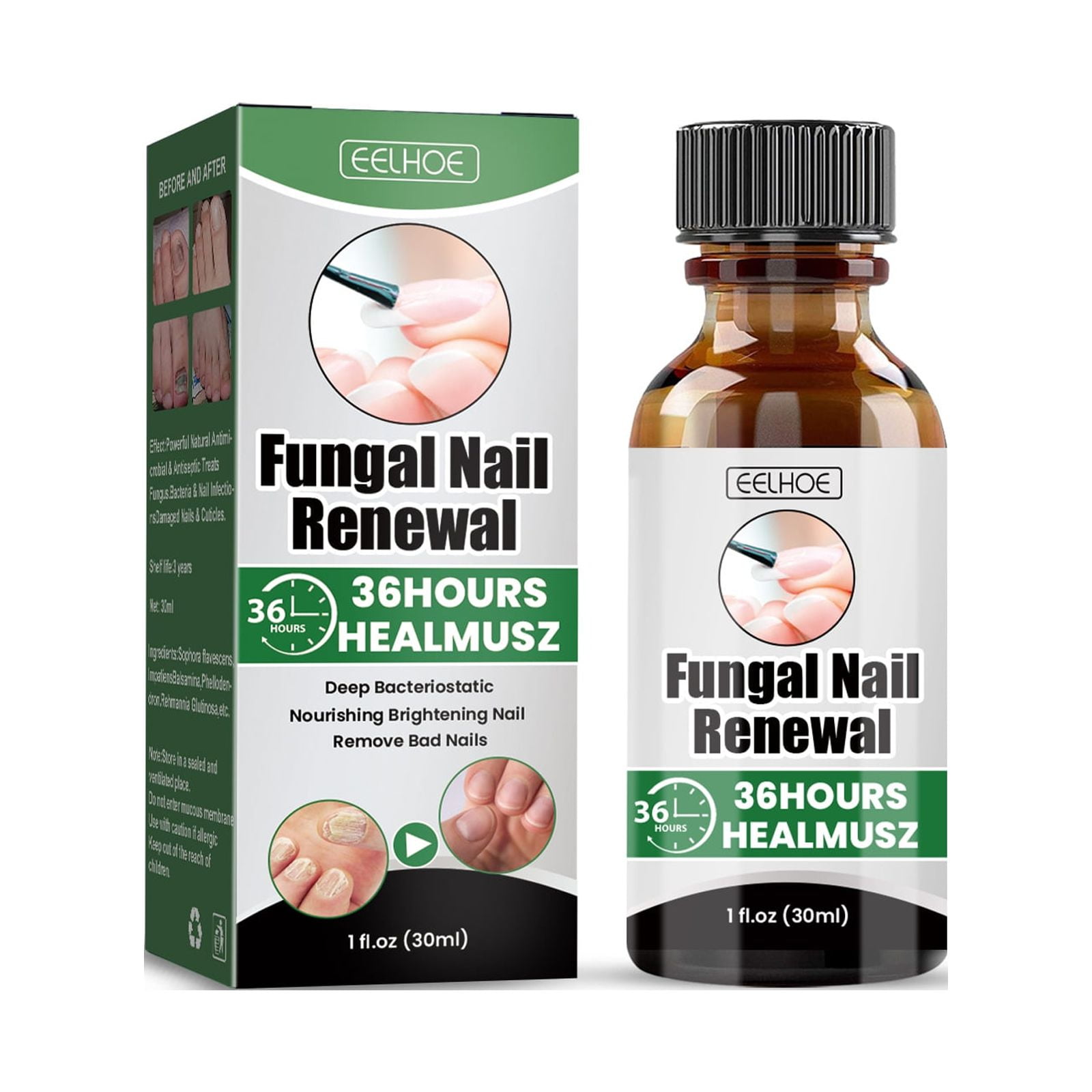 Extra Strong Finger & Toe Nail Solution , Best Nail Repair Set