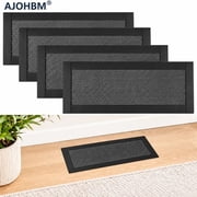 Extra Strong Magnetic Air Vent Screen Cover for Floor 4-Pack 4 x 10, Reusable Air Register Grille Protector, Prevents Debris, Insects & Pets from Entering Vents
