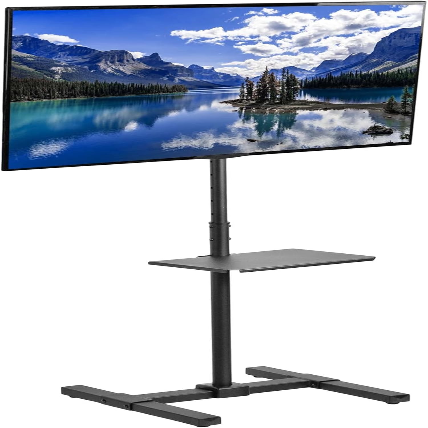 Extra Tall TV Floor Stand with for 13 to 50 inch Screens LED OLED 4K