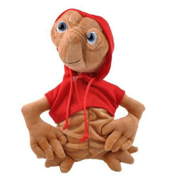 Extra Terrestrial Film 9" Soft W/Red Coat Stuffed Plush Toy Alien ET Figure Doll