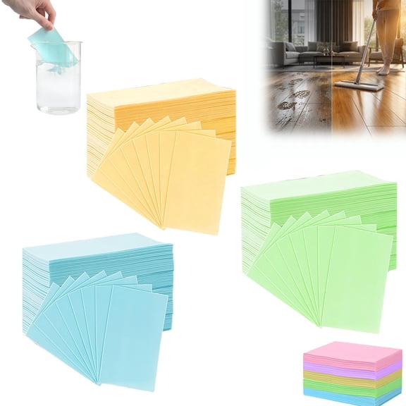Extra Thick 100 Piece Floor Cleaning Tablets Multi-Surface Cleaner, 2026 Upgraded Floor Cleaning Solution Tablets, Dissolvable Pre-Measured Deep Cleaning Cleaning Solution