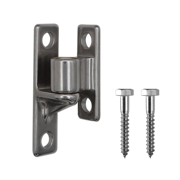 Extra Thick 304 Steel Heavy Duty Gate Hinges High Strength Hinges for Large Fence Door & Outdoor Metal Gate