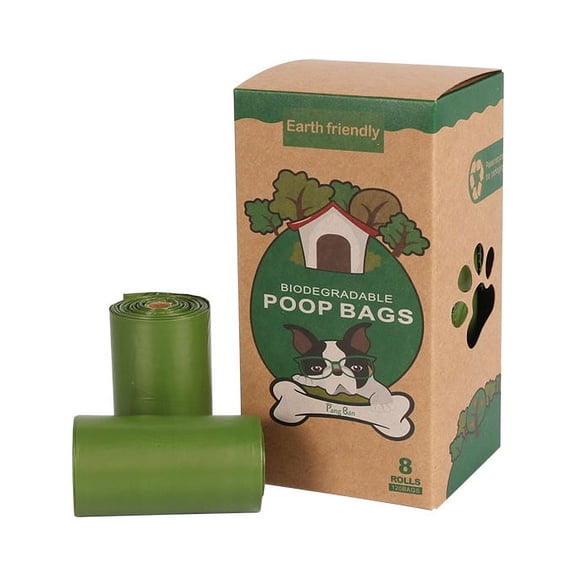 Extra Thick Biodegradable Dog Poop Bags, Leak-Proof Pet Waste Bags with EPI Technology, Large 9"x13" Eco-Friendly Refill Rolls, All Breeds