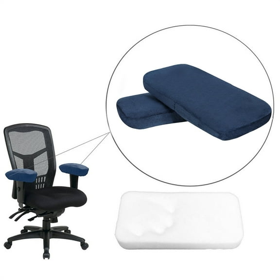 Extra Thick Chair Armrest Cushions Pillow Pressure Chair Gaming Chair Armrest With Memory Foam Armrest Pads 2 Piece Set Of Chair (Gray)