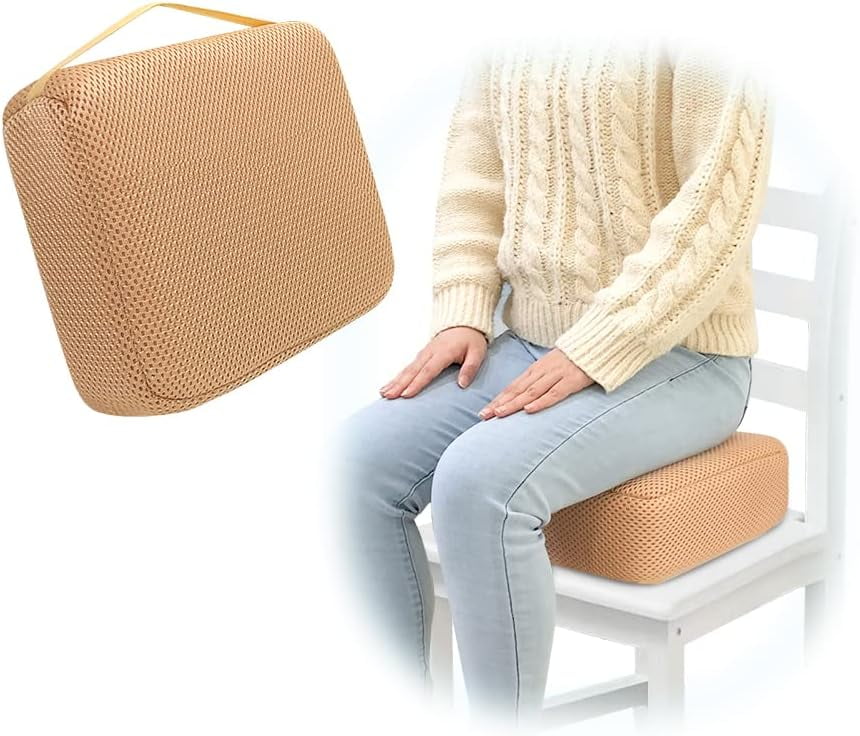Extra Thick Chair Cushion 4.5” Booster Seat Cushion for Elderly Adult