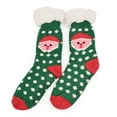 thumbnail image 1 of Extra Thick Christmas Themed Thermal Fleece-lined Knitted Plush Winter Socks, 1 of 5