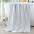 thumbnail image 1 of Extra Thick Fleece Bath Towel - 27x55 Inch Super Absorbent Shower Towel with Hanging Loops, Quick-Dry Bath Sheet for Spa & Gym, Soft, 1 of 6