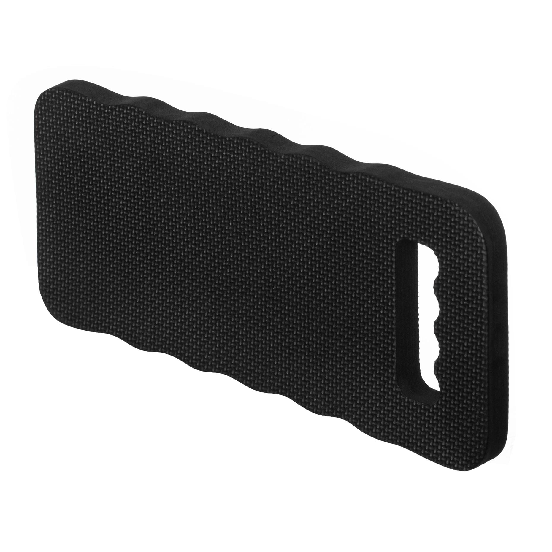 Extra Thick Foam Kneeling Pad for Gardening and Exercise Mat for Floor Work, Small Black