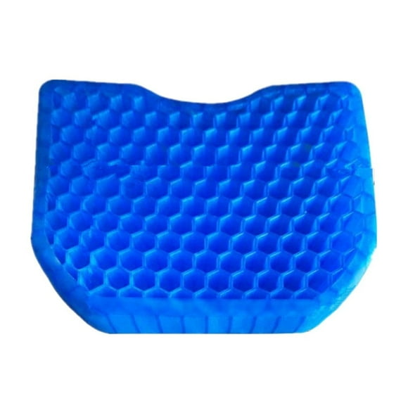 Extra Thick Gel Seat Cushion for Relieve Long Sitting Pain Honeycomb Double Soft Breathable Non-Slip Cushions Tailbone Pressure Relief Office Wheelchair Car Desk Chair Pad