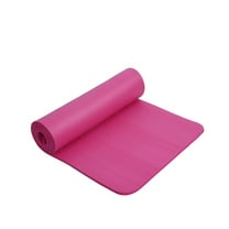 FONDOTIN Yoga Mat Rosy Ultra Thick for Yoga Exercise and Pilates Balance