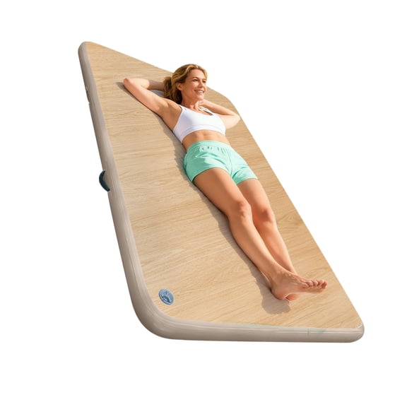 Extra Thick Inflatable Bed For Outdoor Indoor Use With Secure Fastening And Heavy Duty PVC Construction