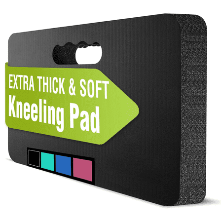 Extra Thick Kneeling Pad, Soft Foam Cushioning for Knee, Large Foam Kneeler Mat for Gardening, Bathing Baby, Workout Supplies, 17.5 x 11 x 1.5 in,
