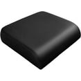 thumbnail image 1 of Extra Thick Large Seat Cushion -19 X 17.5 X 4 Inch Gel Memory Foam Cushion with Carry Handle Non Slip Bottom - Pain Relief Coccyx Cushion for Wheelchair Office Chair (Black (1PACK)), 1 of 7