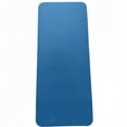 thumbnail image 1 of Extra Thick Non-Slip Yoga Mat for Home Gym, High-Density for Pilates, Fitness, and Workout, 8mm Thick, 9.84" x 23.62", 1 Count, Blue, 1 of 3