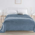 thumbnail image 1 of Extra Thick P Fleece Blanket 71x79 Inches Large Warm Bed Blanket Soft Flannel Throw Blanket for Couch Heavy Duty Blanket for Bed Sofa Home Decor Winter Blanket, 1 of 5
