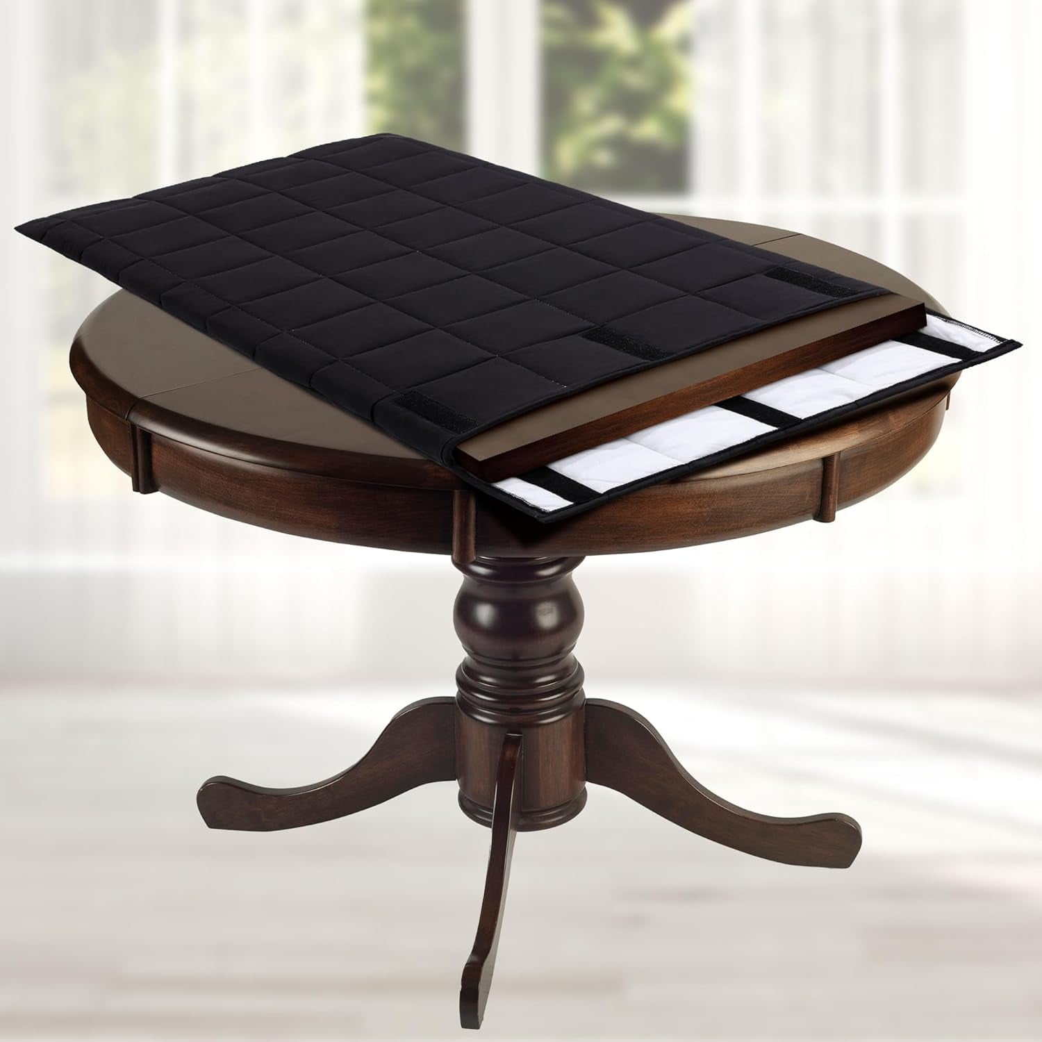 Extra Thick Quilted Table Leaf Storage Bag Padded, 54 x 28in Waterproof ...