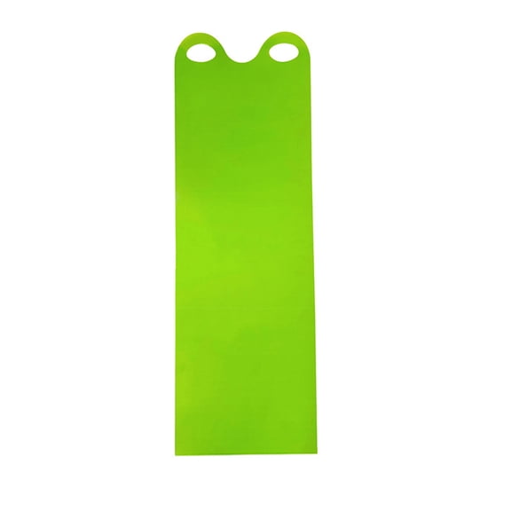 Extra Thick Roll Up Plastic Snow Sled for Kids and Adults, Durable for Snow, Grass, and Sand, Portable with Handles for Winter Fun