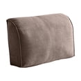 thumbnail image 1 of Extra Thick Sofa Back Cushion Wedge Pillow for Couch&Bed,Large Back Lumbar Support Pillow Reading Pillow,Waist Support Pillow Headboard Cushion with Removable Cover, 1 of 3