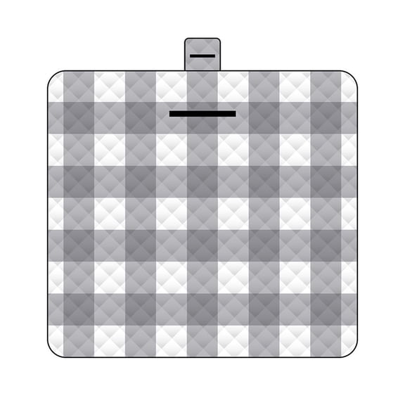 Extra-Thick Waterproof Picnic Blanket, Moisture-Proof Camping Mat, Lightweight Polyester Outdoor Mat for Beach, Parks, and Family Picnics