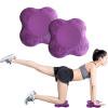 thumbnail image 1 of Extra Thick Yoga Knee Pad Cushion 2 Pack, Foam Workout Kneeling Pad for Knees, Elbows, Wrists, Hands, and Head, Purple, 1 Set, 2 Pcs, TPE, One Size, Non-Slip, Comfortable, Support, Exercise Mat, 1 of 9