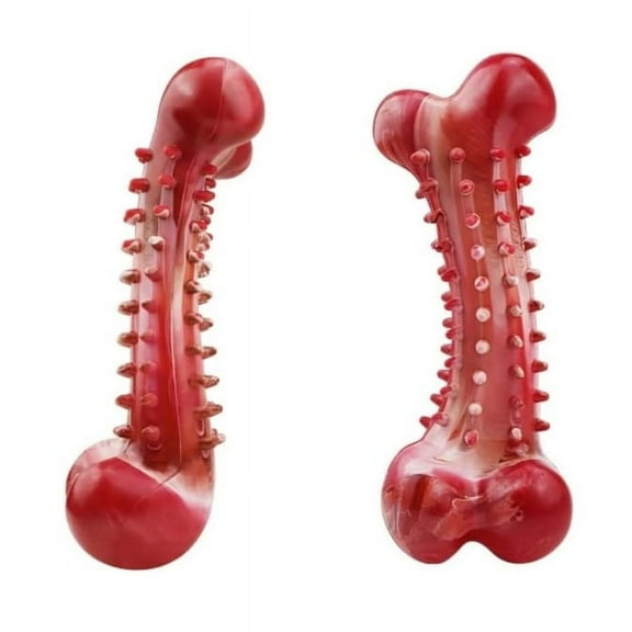 Extra Tough Dog Chew Toys for Aggressive Chewers - Durable Rubber Teething Stick for Medium & Large Breed Dogs - Long-Lasting Puppy Teething Toy for Dental Health - Walmart