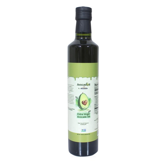 Extra Virgin Hass Avocado Oil By Avomexicano, 500 Ml (Multipurpose Cold