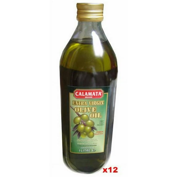 Extra Virgin Olive Oil - First Cold Pressed, CASE (12 x 1L)