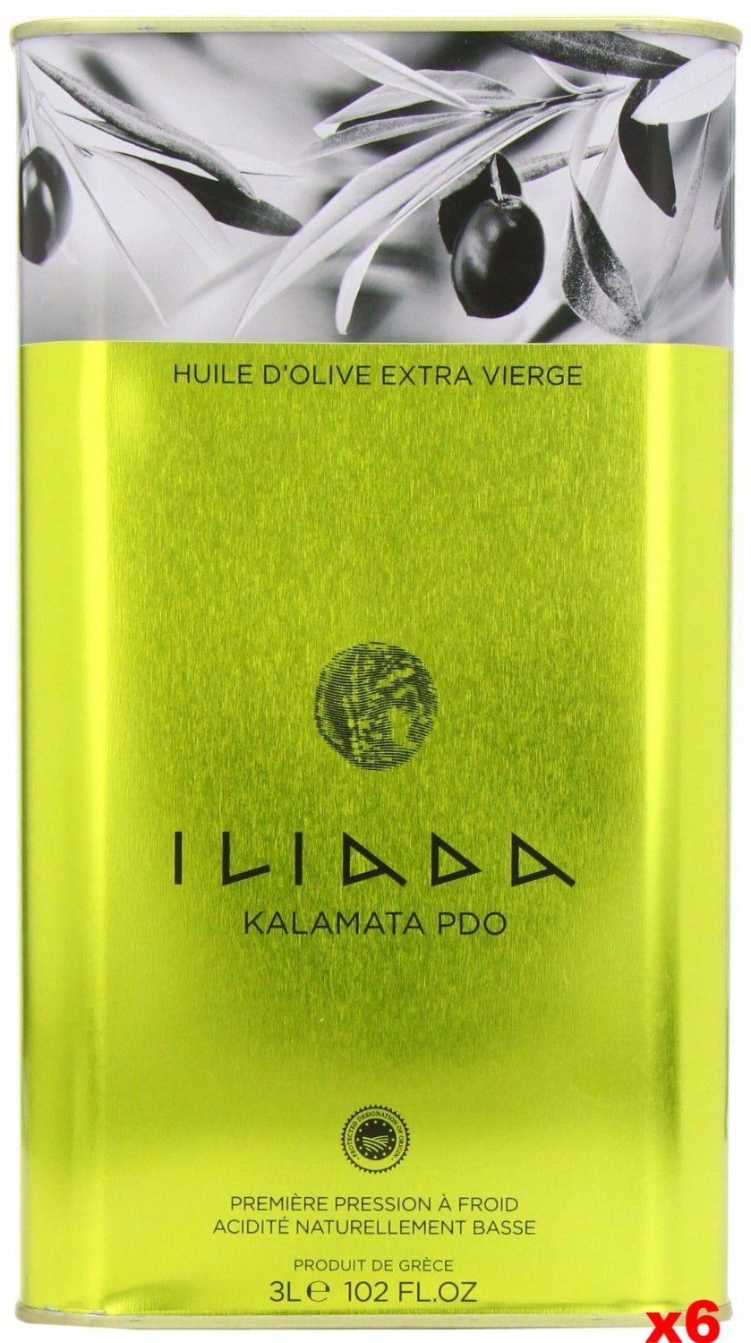 Extra Virgin Olive Oil Iliada, CASE (6 x 3L)