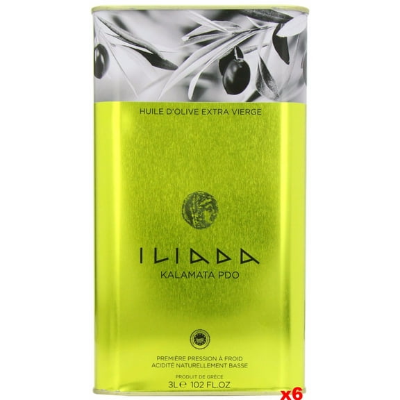 Extra Virgin Olive Oil Iliada, CASE (6 x 3L)