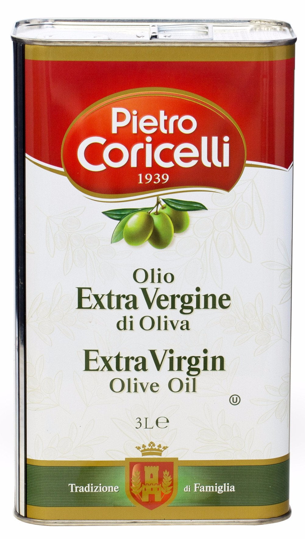 Extra Virgin Olive Oil (Pietro Coricelli) 3 L (101 oz)