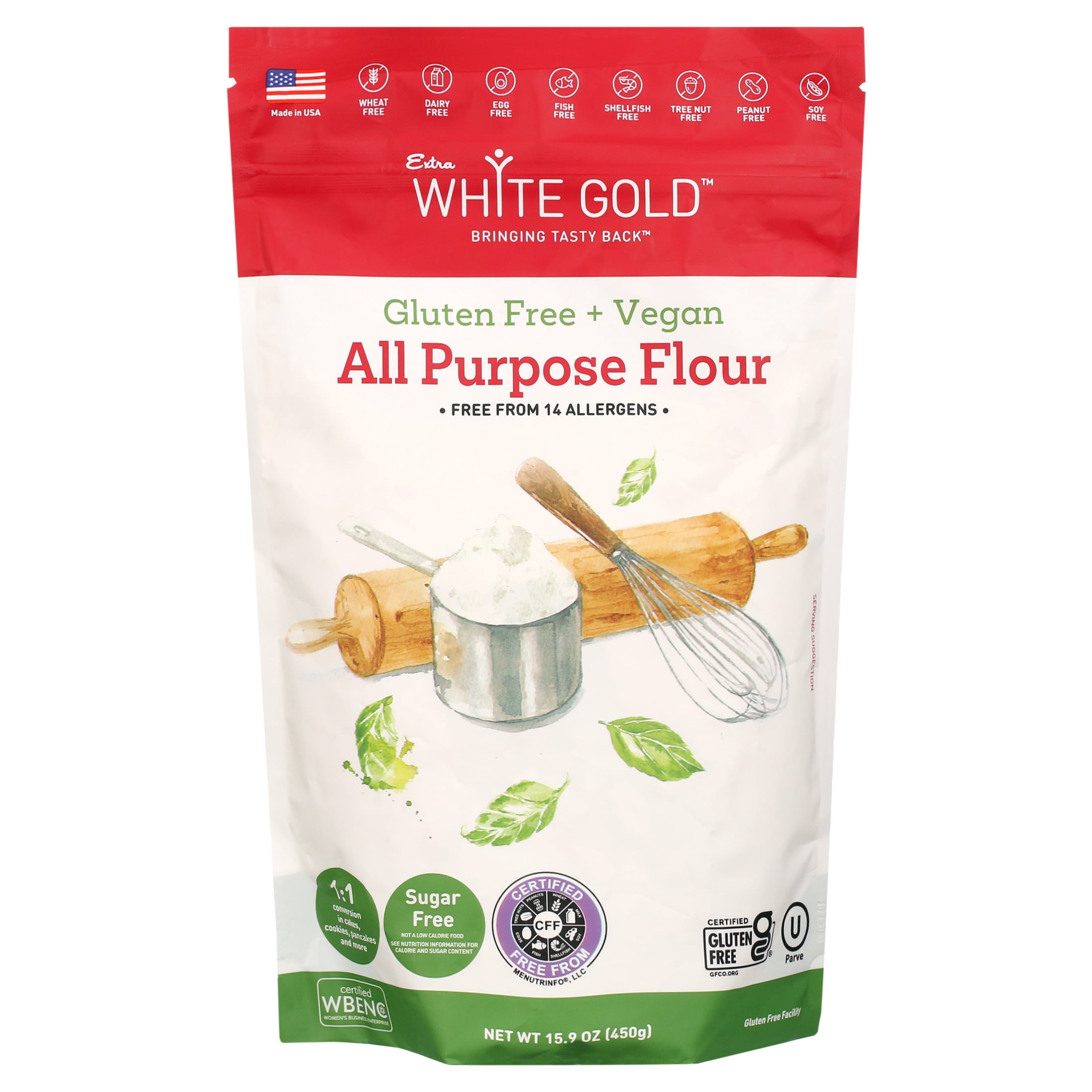 Extra White Gold Gluten Free Ap Flour