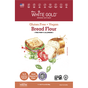 Extra White Gold Merchandise Gluten Free Bread Ground Flour Blend
